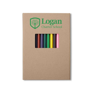 Colored Pencil And Notepad Set 5.75" X 8.25"