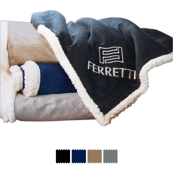 Standard Size Fairfield Throw Blanket Scoby Bros. Promotional