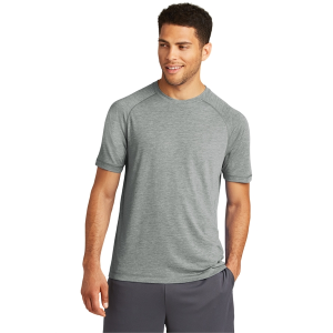 Sport-Tek PosiCharge Tri-Blend Wicking Raglan Tee.