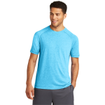 Sport-Tek PosiCharge Tri-Blend Wicking Raglan Tee.