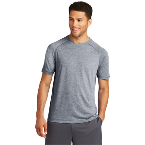 Sport-Tek PosiCharge Tri-Blend Wicking Raglan Tee.