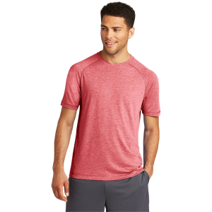 Sport-Tek PosiCharge Tri-Blend Wicking Raglan Tee.