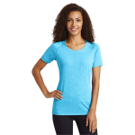 Sport-Tek Ladies PosiCharge Tri-Blend Wicking Scoop Neck ...