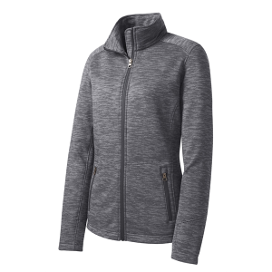 Port Authority Women's Digi Stripe Fleece Jacket.