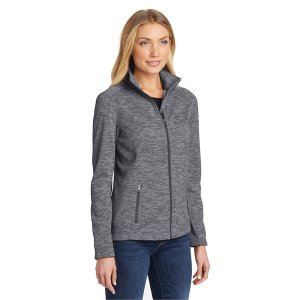 Port Authority Women's Digi Stripe Fleece Jacket.