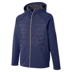 CORE365 Unisex Techno Lite Hybrid Hooded Jacket