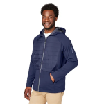 CORE365 Unisex Techno Lite Hybrid Hooded Jacket