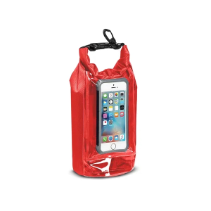 2L Water-Resistant Dry Bag with Mobile Pocket