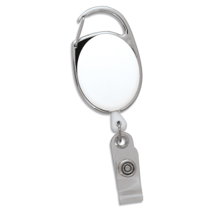 Oberlin PI 30" Cord Retractable Carabiner Style Badge Reel