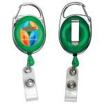 Oberlin PI 30" Cord Retractable Carabiner Style Badge Reel