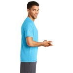 Sport-Tek PosiCharge Tri-Blend Wicking Raglan Tee.