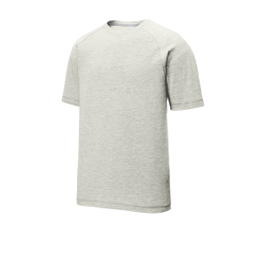 Sport-Tek PosiCharge Tri-Blend Wicking Raglan Tee.