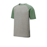 Sport-Tek PosiCharge Tri-Blend Wicking Raglan Tee.