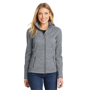 Port Authority Women's Digi Stripe Fleece Jacket.